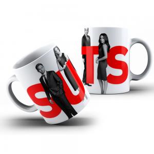 Caneca Suits Porcelana 96x150mm  Sublimação  